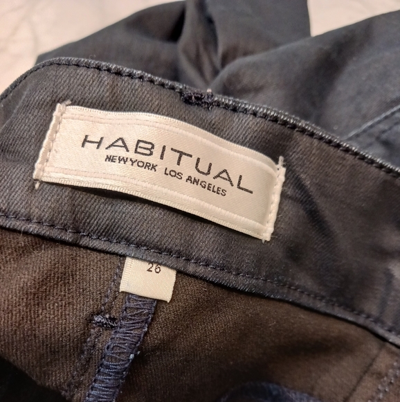 Habitual Addison Moto Coated Jeans - Picture 9 of 12